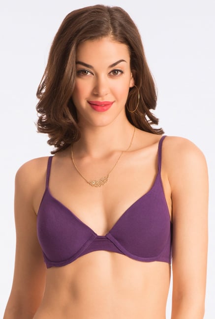 Pretty Secrets Dazzling Purple T Shirt Bra Pretty Secrets Dazzling Purple T Shirt Bra