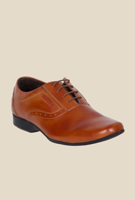 Provogue Tan Oxford Shoes Provogue Tan Oxford Shoes