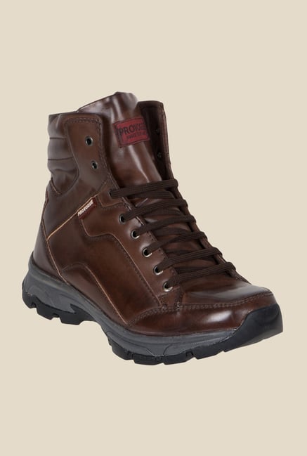 Provogue Brown Biker Boots Provogue Brown Biker Boots