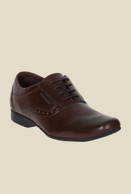 Provogue Brown Oxford Shoes Provogue Brown Oxford Shoes