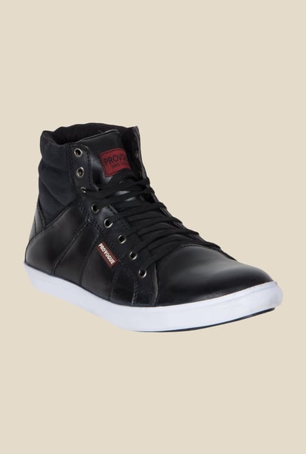 Provogue Black Ankle High Sneakers Provogue Black Ankle High Sneakers
