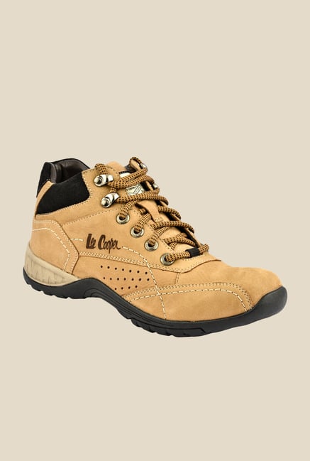Lee Cooper Camel Biker Boots Lee Cooper Camel Biker Boots