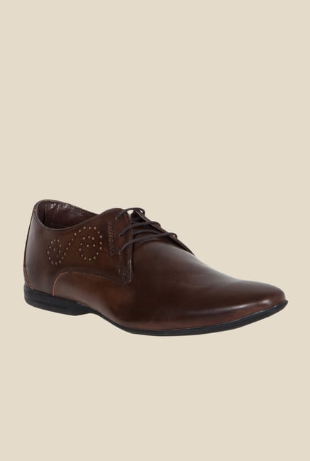 Provogue Brown Derby Shoes Provogue Brown Derby Shoes