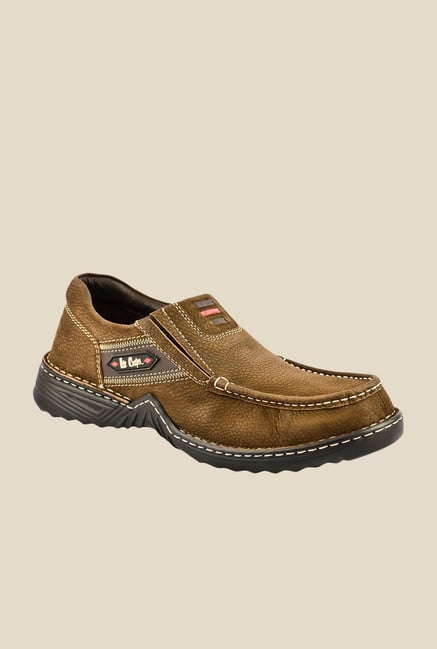Lee Cooper Brown Casual Slip-Ons Lee Cooper Brown Casual Slip-Ons