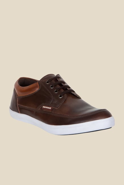 Provogue Brown & White Plimsolls Provogue Brown & White Plimsolls