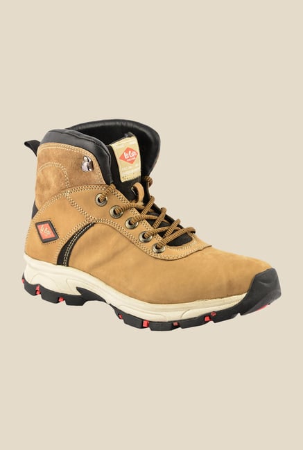 Lee Cooper Camel Biker Boots Lee Cooper Camel Biker Boots