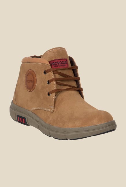 Provogue Tan Biker Boots Provogue Tan Biker Boots
