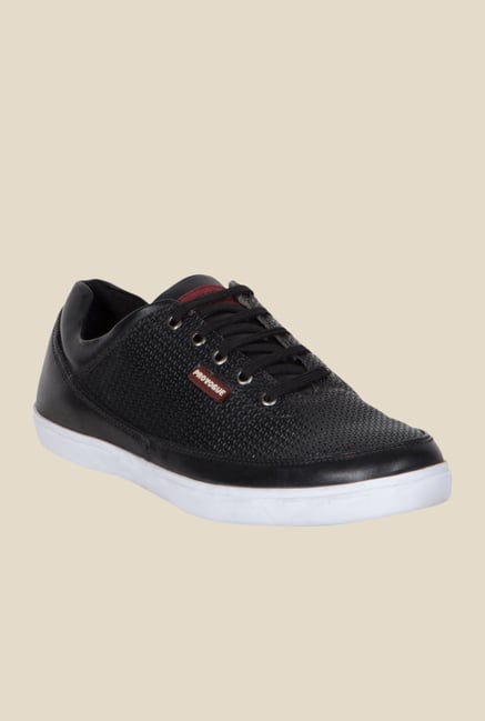 Provogue Black & White Plimsolls Provogue Black & White Plimsolls