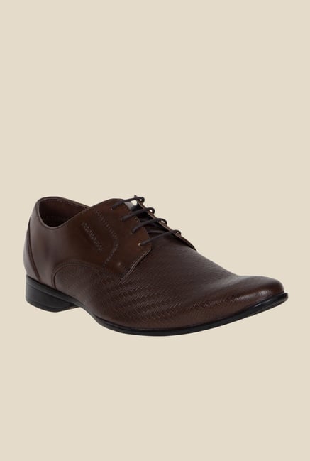 Provogue Brown Derby Shoes Provogue Brown Derby Shoes