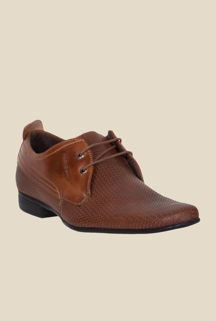 Provogue Tan Derby Shoes Provogue Tan Derby Shoes