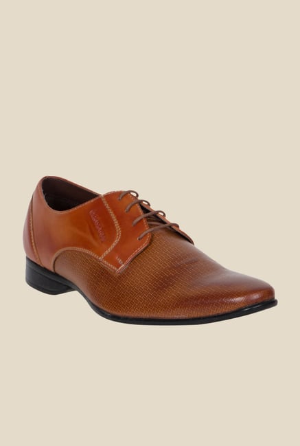 Provogue Tan Derby Shoes Provogue Tan Derby Shoes
