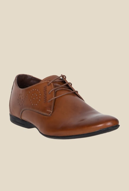Provogue Tan Derby Shoes Provogue Tan Derby Shoes