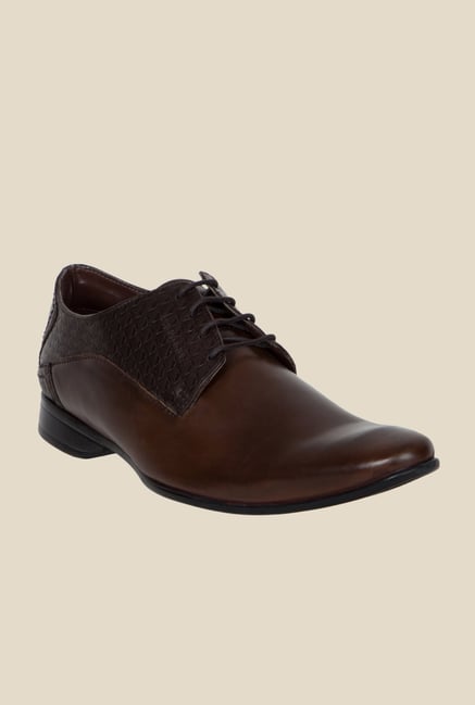 Provogue Brown Derby Shoes Provogue Brown Derby Shoes