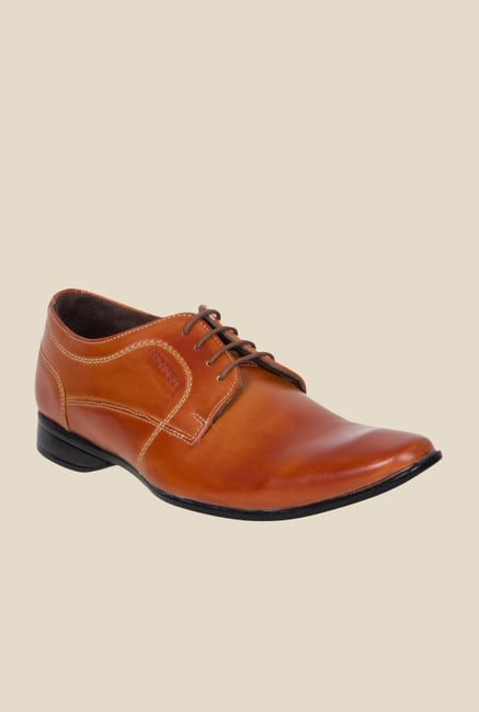 Provogue Tan Derby Shoes Provogue Tan Derby Shoes
