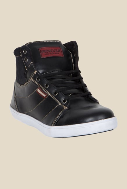 Provogue Black Ankle High Sneakers Provogue Black Ankle High Sneakers