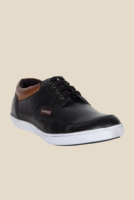 Provogue Black & White Plimsolls Provogue Black & White Plimsolls