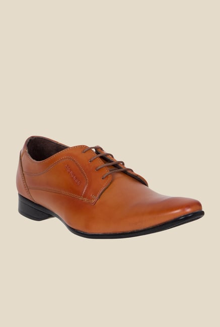 Provogue Tan Derby Shoes Provogue Tan Derby Shoes