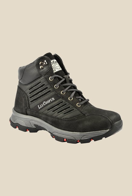 Lee Cooper Black Biker Boots Lee Cooper Black Biker Boots