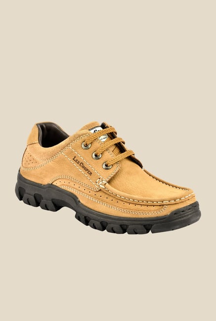 Lee Cooper Camel Derby Shoes Lee Cooper Camel Derby Shoes