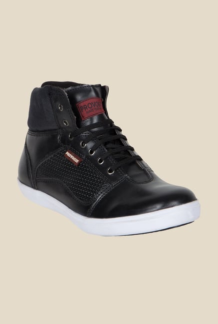 Provogue Black Ankle High Sneakers Provogue Black Ankle High Sneakers
