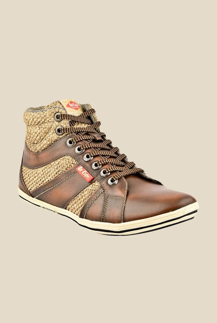 Lee Cooper Brown & Beige Casual Boots Lee Cooper Brown & Beige Casual Boots