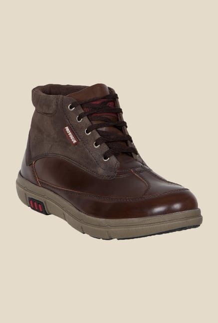 Provogue Brown Biker Boots Provogue Brown Biker Boots