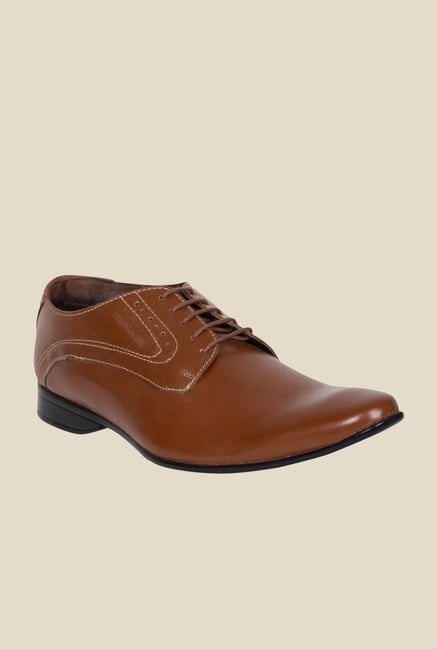 Provogue Tan Derby Shoes Provogue Tan Derby Shoes