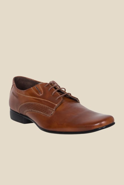 Provogue Tan Derby Shoes Provogue Tan Derby Shoes