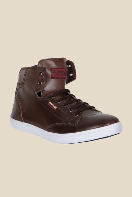 Provogue Brown Ankle High Sneakers Provogue Brown Ankle High Sneakers