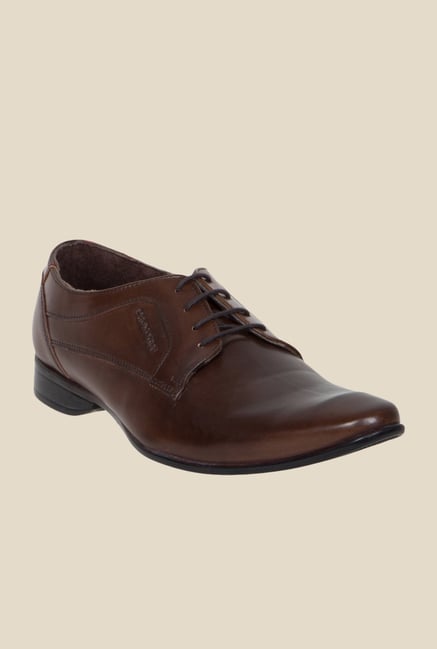 Provogue Brown Derby Shoes Provogue Brown Derby Shoes