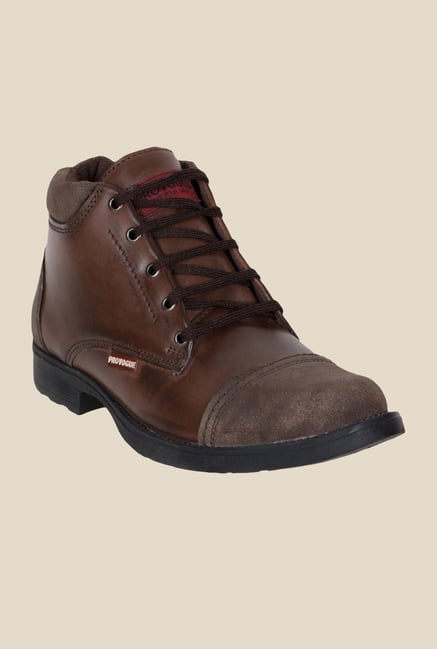 Provogue Brown Biker Boots Provogue Brown Biker Boots