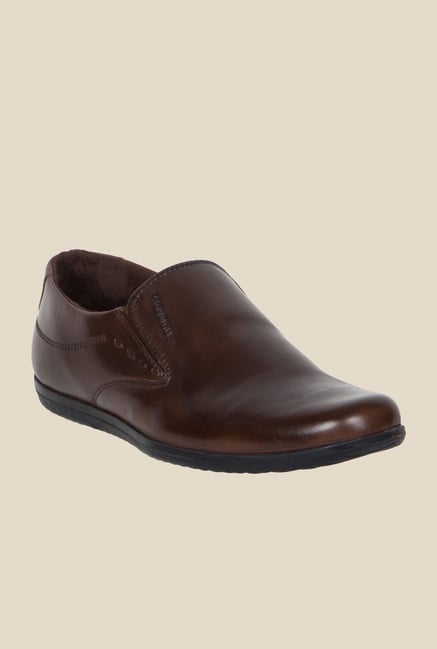 Provogue Brown Formal Slip-Ons Provogue Brown Formal Slip-Ons