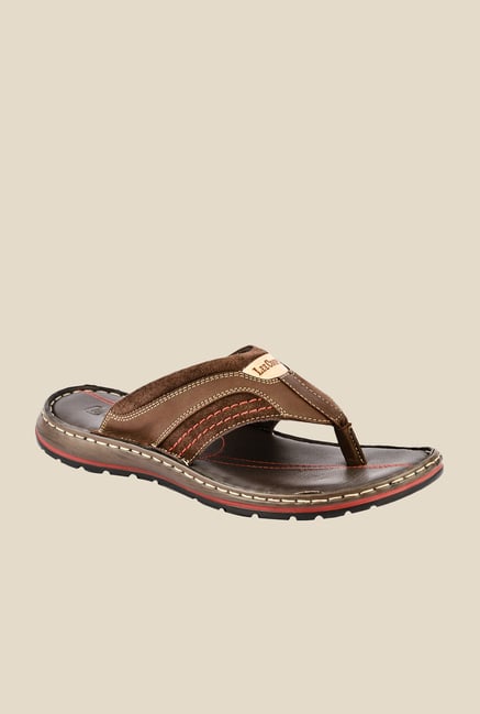 Lee Cooper Brown Thong Sandals Lee Cooper Brown Thong Sandals