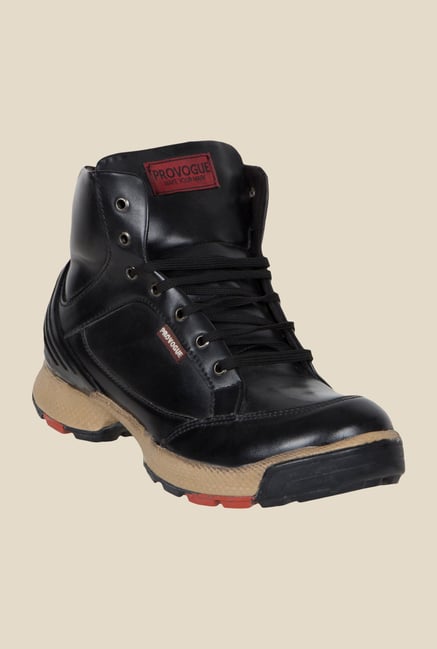 Provogue Black Biker Boots Provogue Black Biker Boots