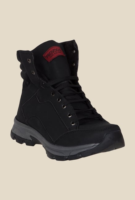 Provogue Black Biker Boots Provogue Black Biker Boots