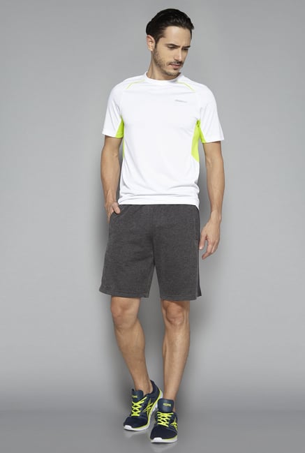Westsport by Westside White Solid T Shirt Westsport by Westside White Solid T Shirt