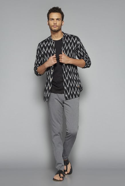 ETA by Westside Black Printed Shirt ETA by Westside Black Printed Shirt