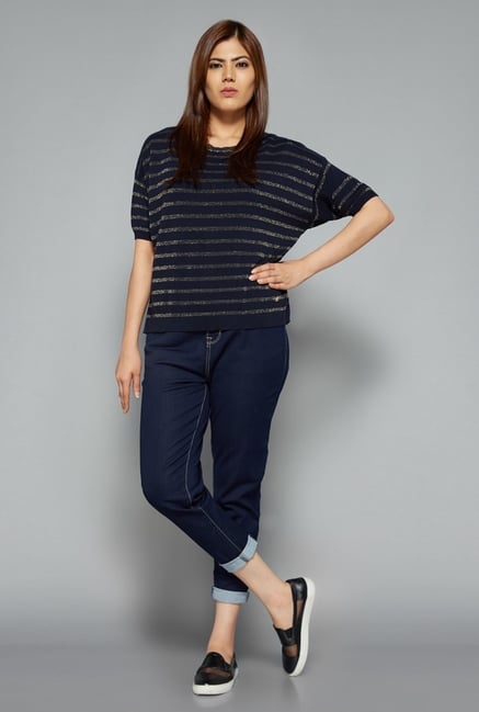 Sassy Soda by Westside Navy Celia Top Sassy Soda by Westside Navy Celia Top