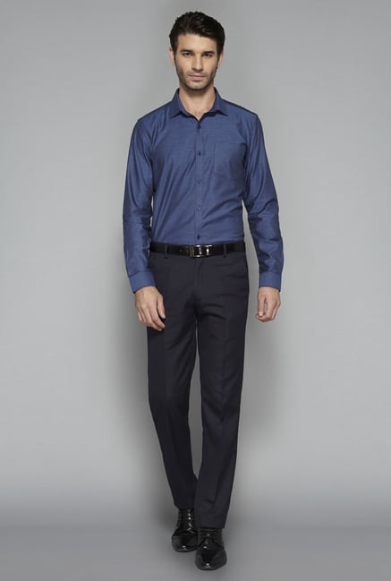 Weststreet by Westside Navy Printed Shirt Weststreet by Westside Navy Printed Shirt