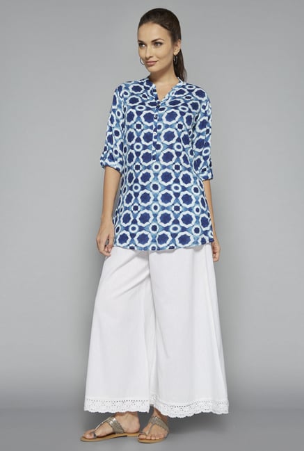 Utsa by Westside Indigo Printed Kurti Utsa by Westside Indigo Printed Kurti