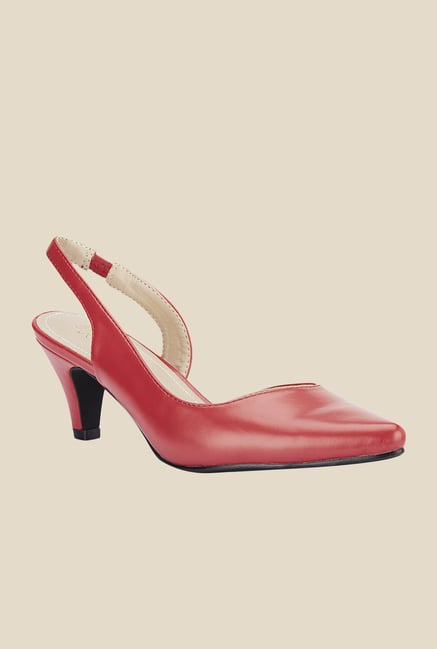 Tresmode Classic Red Sling Back Sandals Tresmode Classic Red Sling Back Sandals