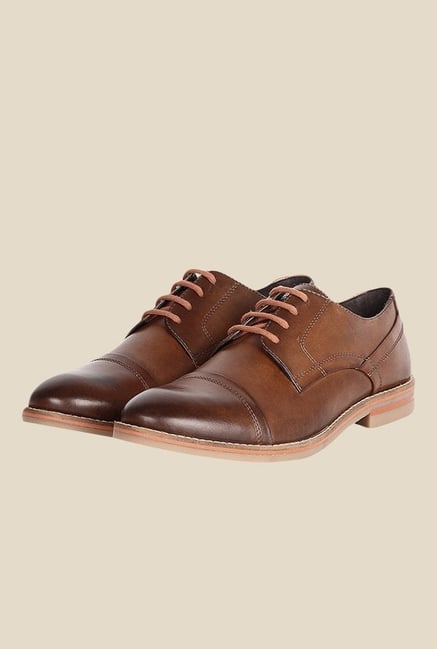 Toni Rossi Tan Derby Shoes Toni Rossi Tan Derby Shoes
