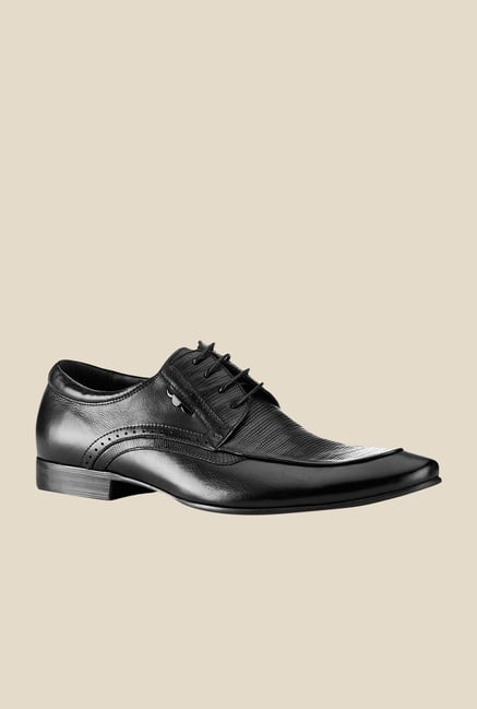 Tresmode Black Derby Shoes Tresmode Black Derby Shoes