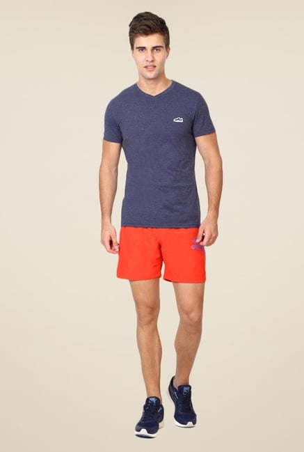 Puma Dark Blue Solid T-shirt Puma Dark Blue Solid T-shirt