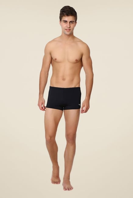 Puma Black Solid Trunks Puma Black Solid Trunks