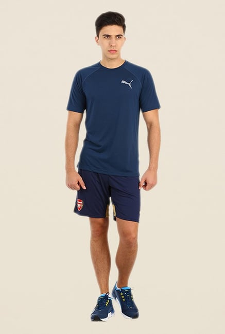 Puma Navy Solid AFC Replica Shorts Puma Navy Solid AFC Replica Shorts
