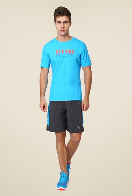 Puma Turquoise Graphic Print T-shirt Puma Turquoise Graphic Print T-shirt