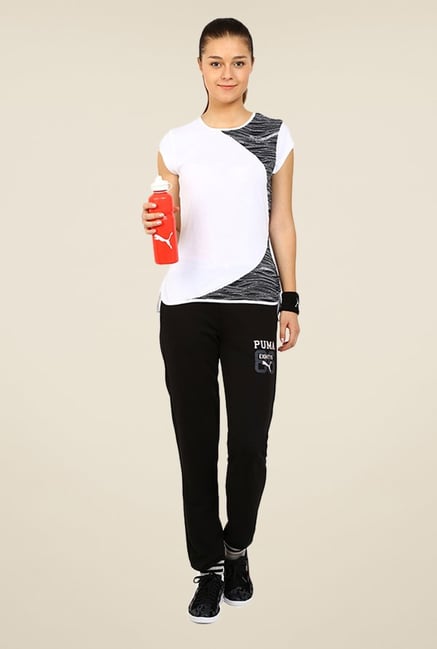 Puma White Solid Tee Puma White Solid Tee