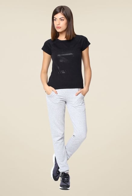 Puma Black Graphic Print Tee Puma Black Graphic Print Tee