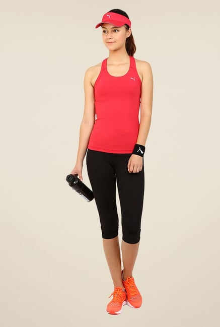 Puma Red Solid Singlet Puma Red Solid Singlet